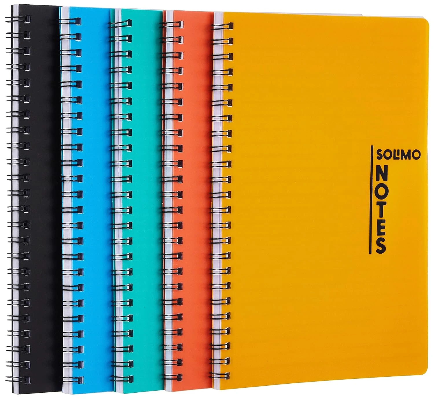 Premium Spiral Notebook Plain A4 Size, Unruled 70 Gsm Paper, Multipack, College And School Office Stationery Student Supplies Creative (pack Of (3)