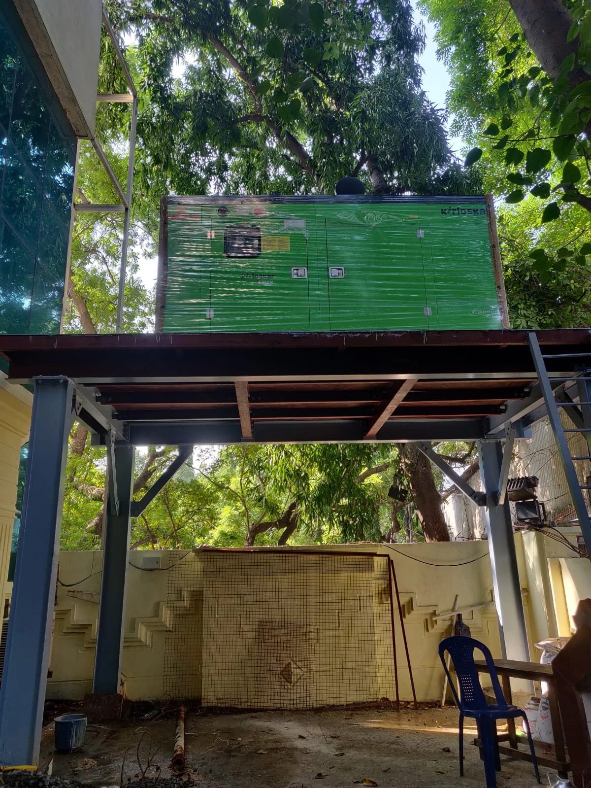125 KVA DG SET WITH STRUCTURAL WORK