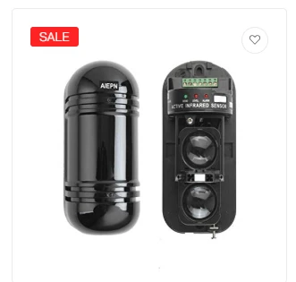 Dual Beam Active Infrared (IR) Intruder Detector