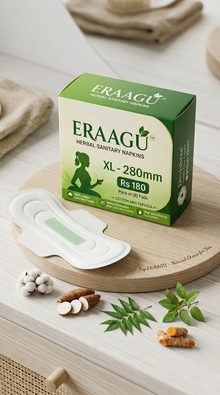 ERAAGU Herbal Sanitary Napkins  XL