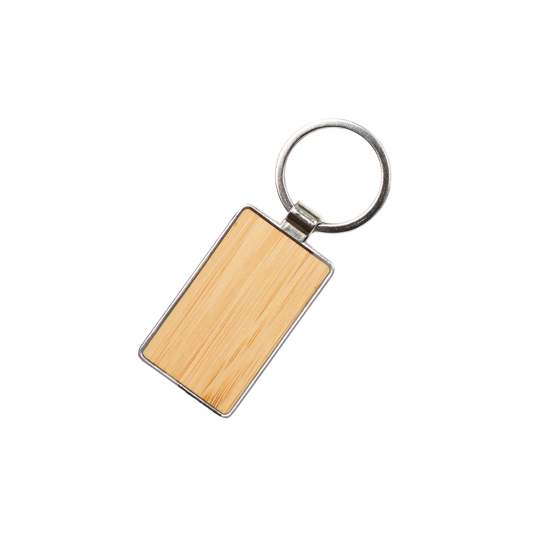 Eco-friendly Bamboo Keychain | Sustainable Corporate Gift Accessory