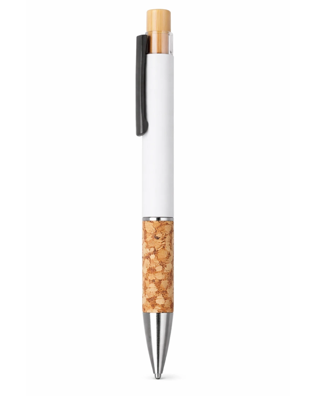 Eco White Executive Pen With Cork Grip – Bulk Corporate Gifting Pen