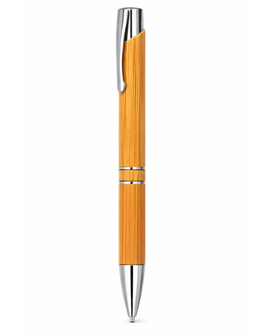 Bamboo Executive Ball Pen – Custom Logo Corporate Gifting Pen