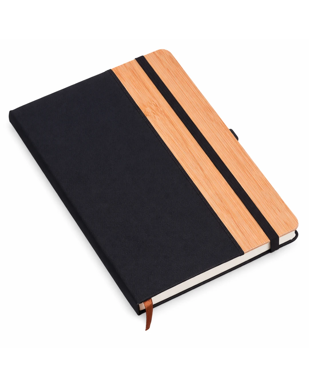 Eco-inspired Bamboo Accent Notebook | Corporate Stationery Gift