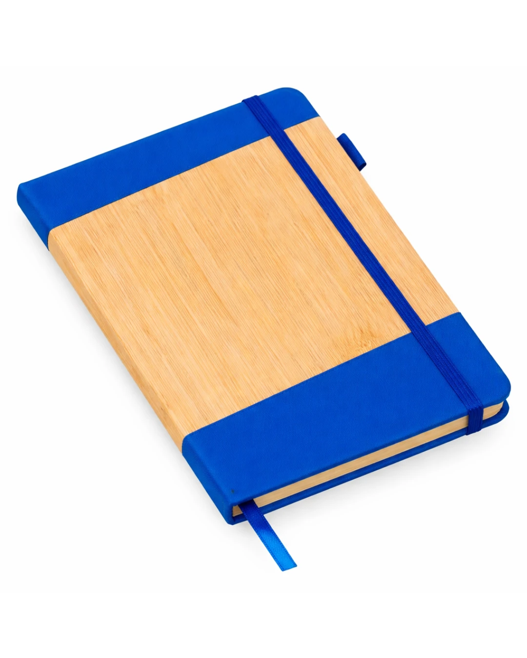 Bamboo Cover Notebook With Elastic Closure | Corporate Gift Journal