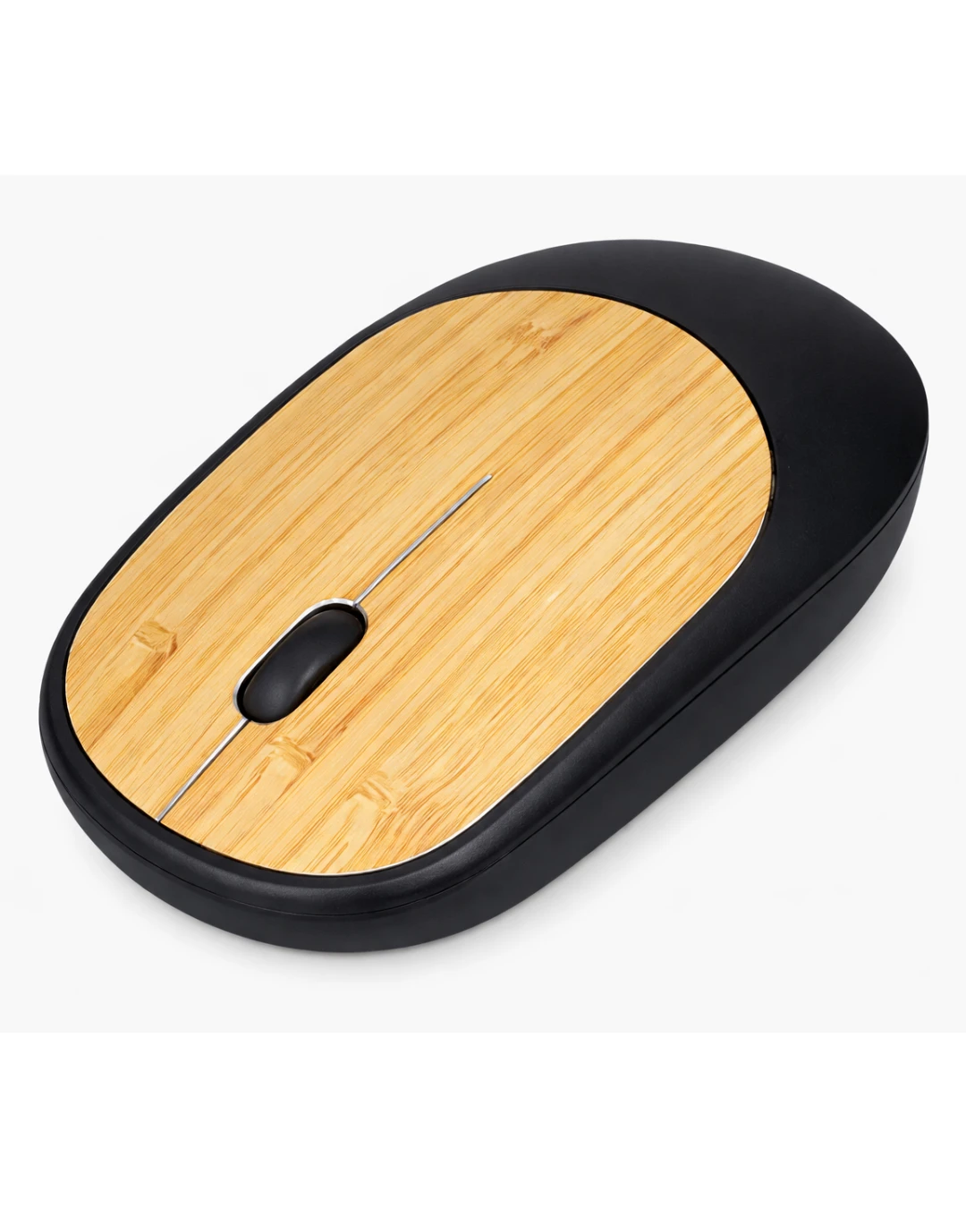 Eco Bamboo Wireless Mouse – Custom Logo Corporate Tech Gift