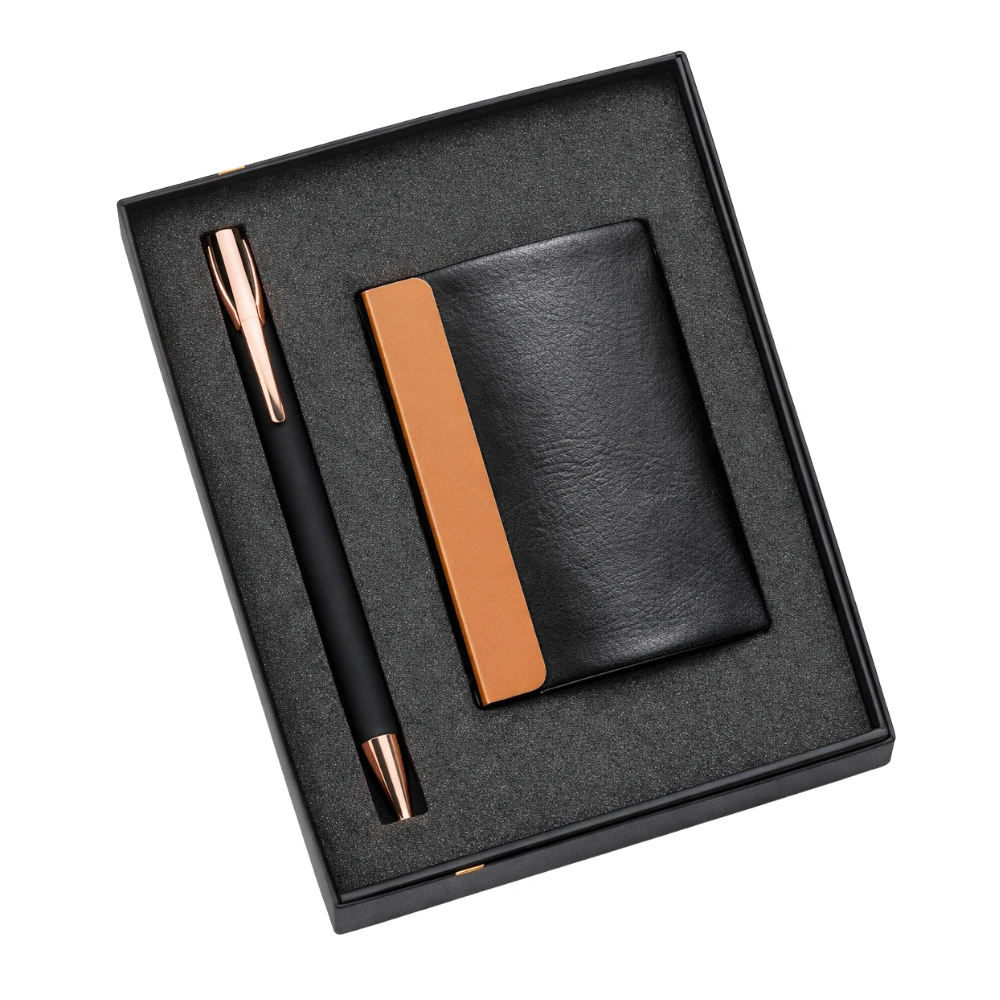 Corporate Pen And Card Holder Gift Set – Professional Office Accessory