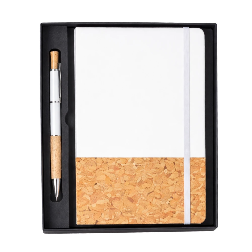 Eco-friendly Cork Diary & Pen Corporate Gift Set