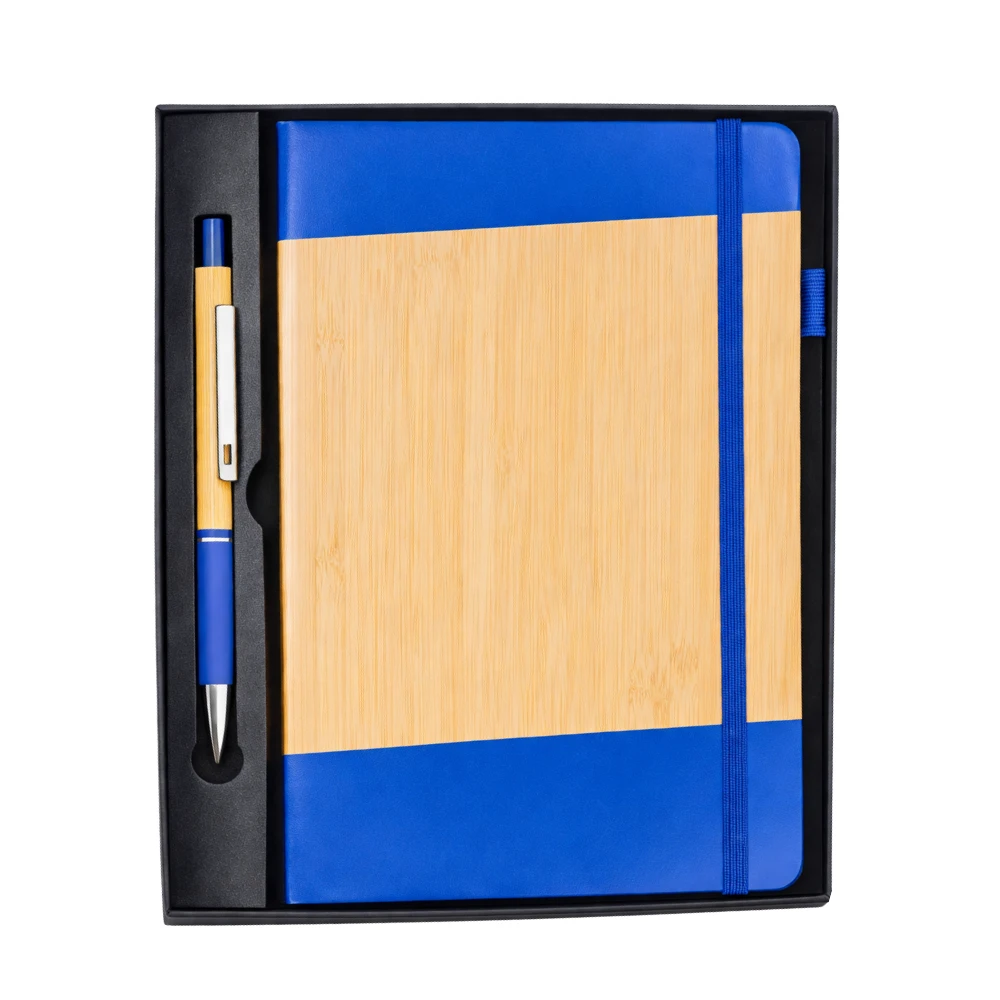 Eco-friendly Corporate Gift Set With Bamboo Diary & Pen