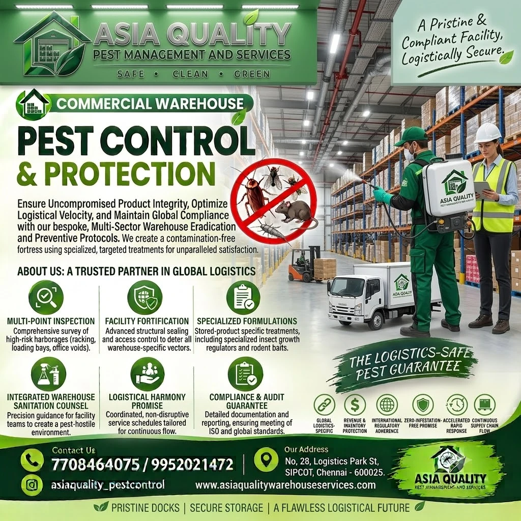 Commercial Warehouse Pest Control & Protection