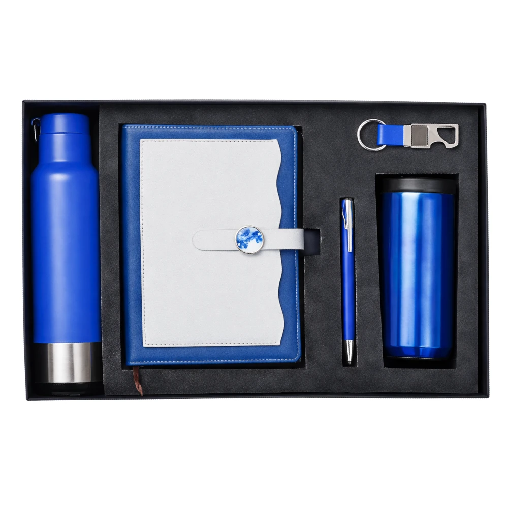 Premium Welcome Kits With Diary, Bottle, Tumbler, Pen & Keychain